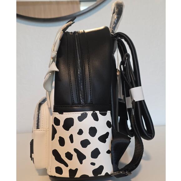 Loungefly Disney 101 Dalmatians Cruella Figural Mini Backpack | NWT main image 8